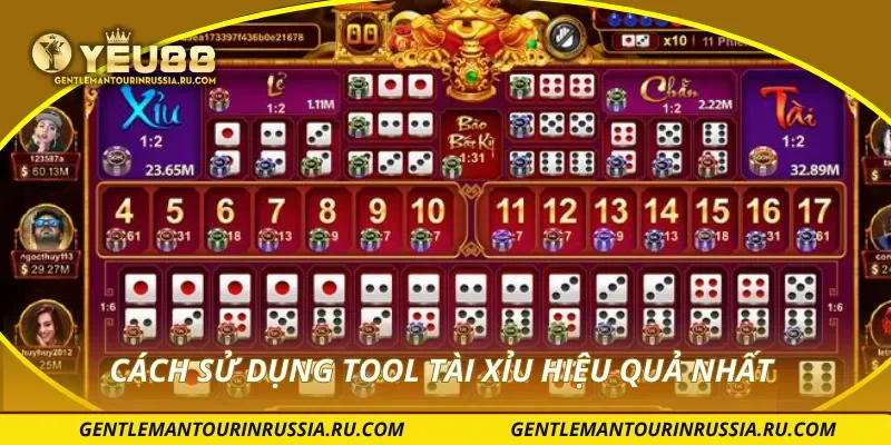 Cách sử dụng tool tài xỉu hiệu quả nhất