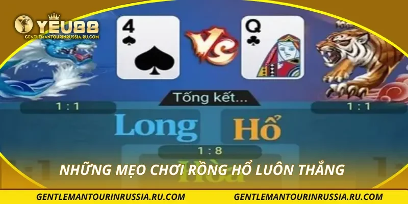 Những mẹo chơi rồng hổ luôn thắng